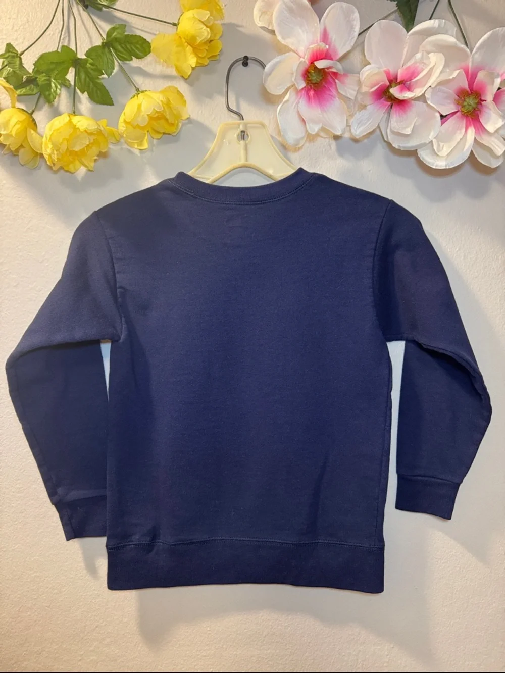 Hanes Boys Navy Football 'Gridiron' Sweatshirt - Picture 3 of 9